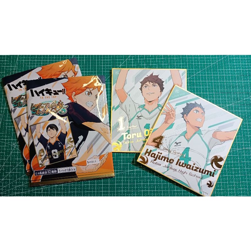 Oikawa Iwaizumi Haikyuu Shikishi Visual (Type 2)