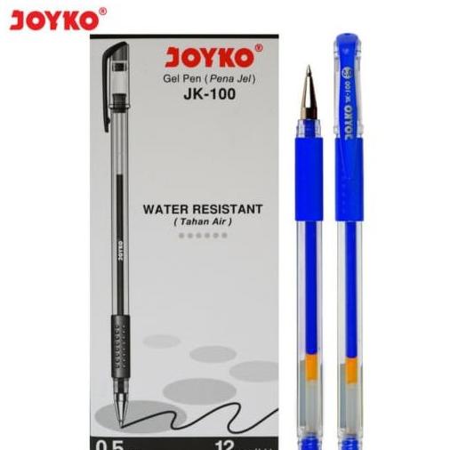 

Pulpen JK100 Bolpen JOYKO Gel Pen JK-100 Hitam