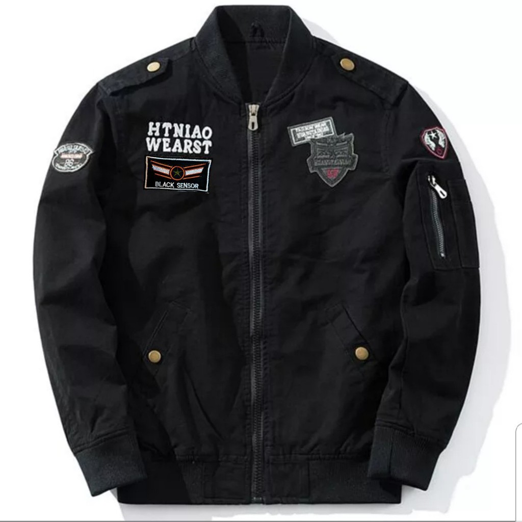 Bomber Aragon Modern - Jaket Bomber Modern - Jaket bomber pria