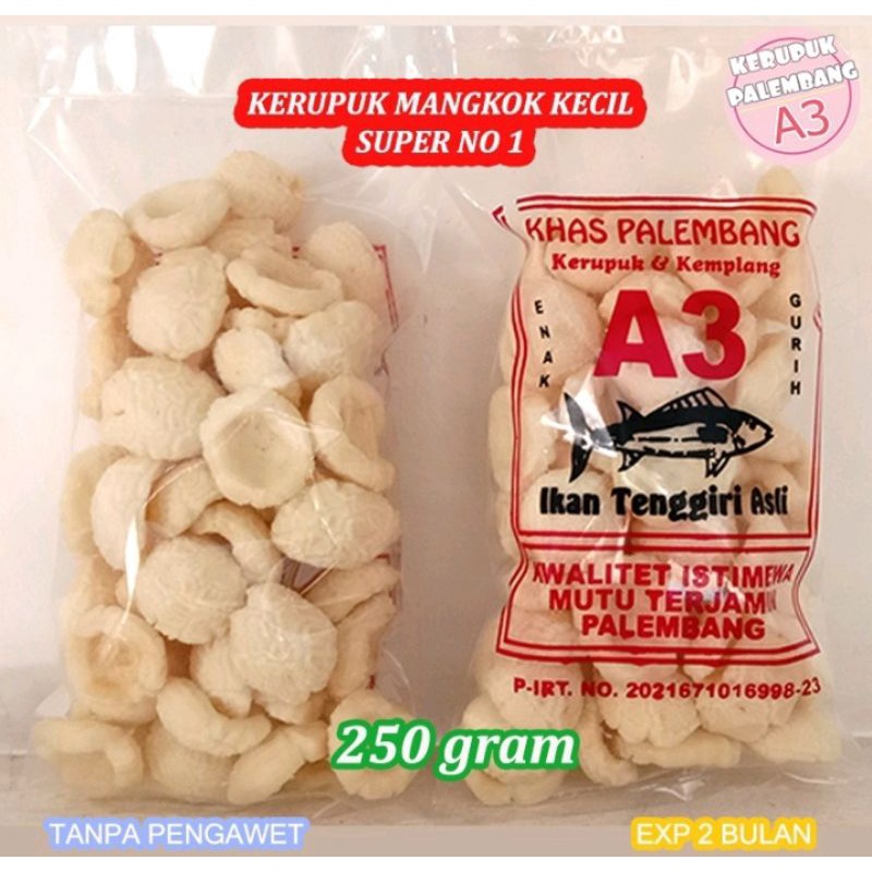 

Kerupuk MANGKOK KECIL ikan gabus kemplang mangkok ikan gabus palembang enak