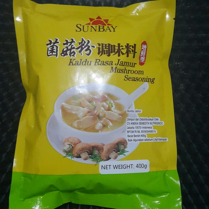 

TERBARU Sunbay Kaldu Rasa Jamur 400gr