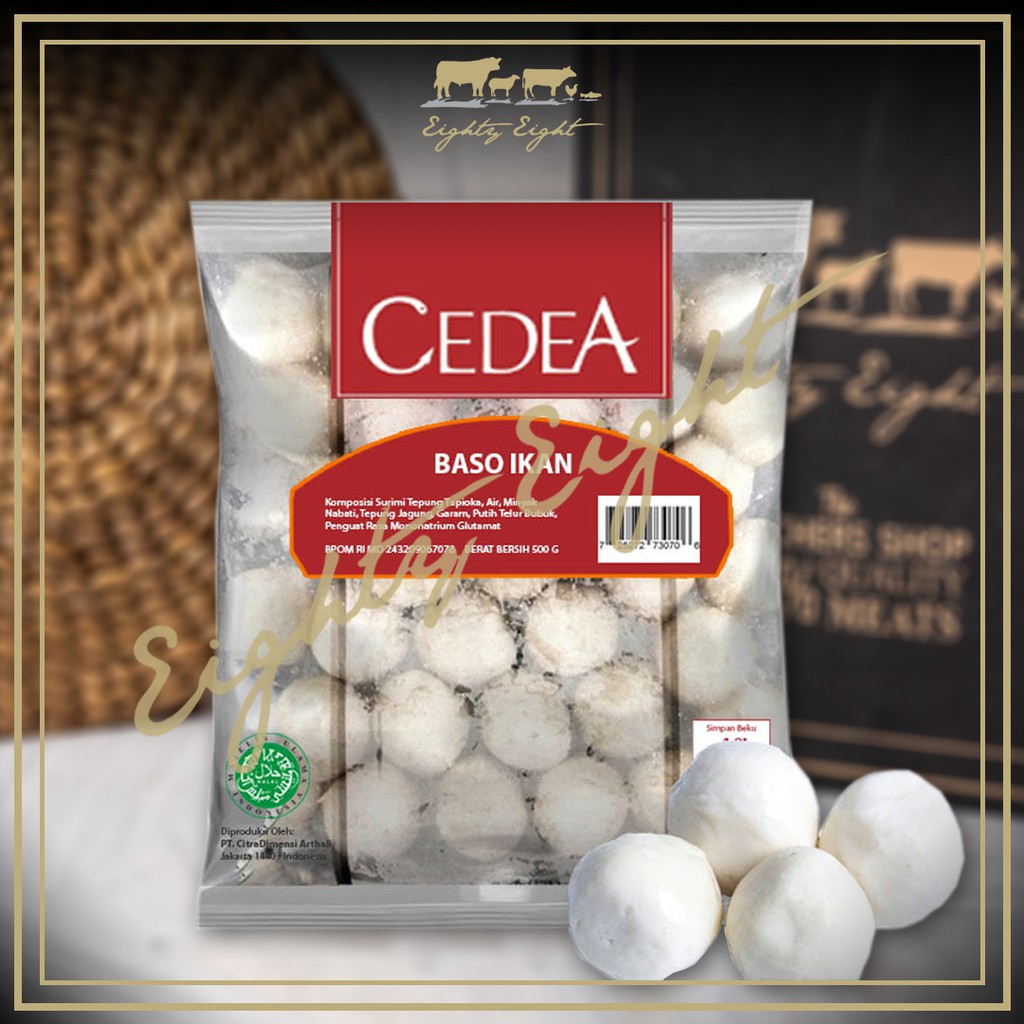 Jual Cedea Baso Ikan Bakso Ikan 500 Gram Shopee Indonesia