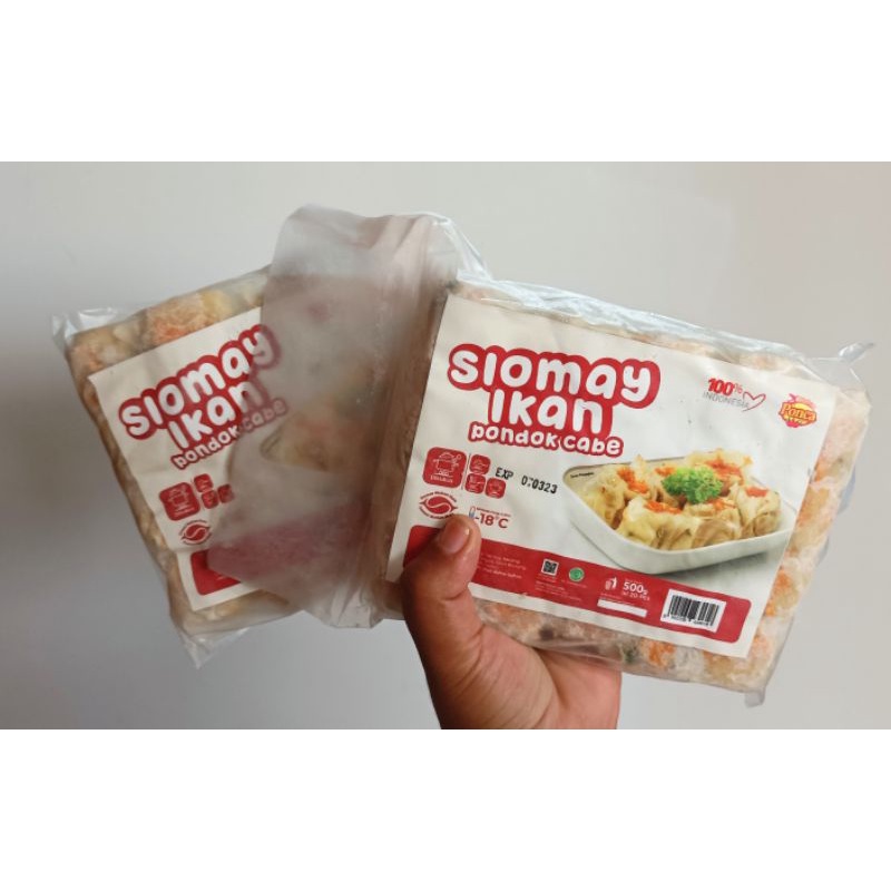 

SIOMAY IKAN PONDOK CABE (PONCA) 500GR