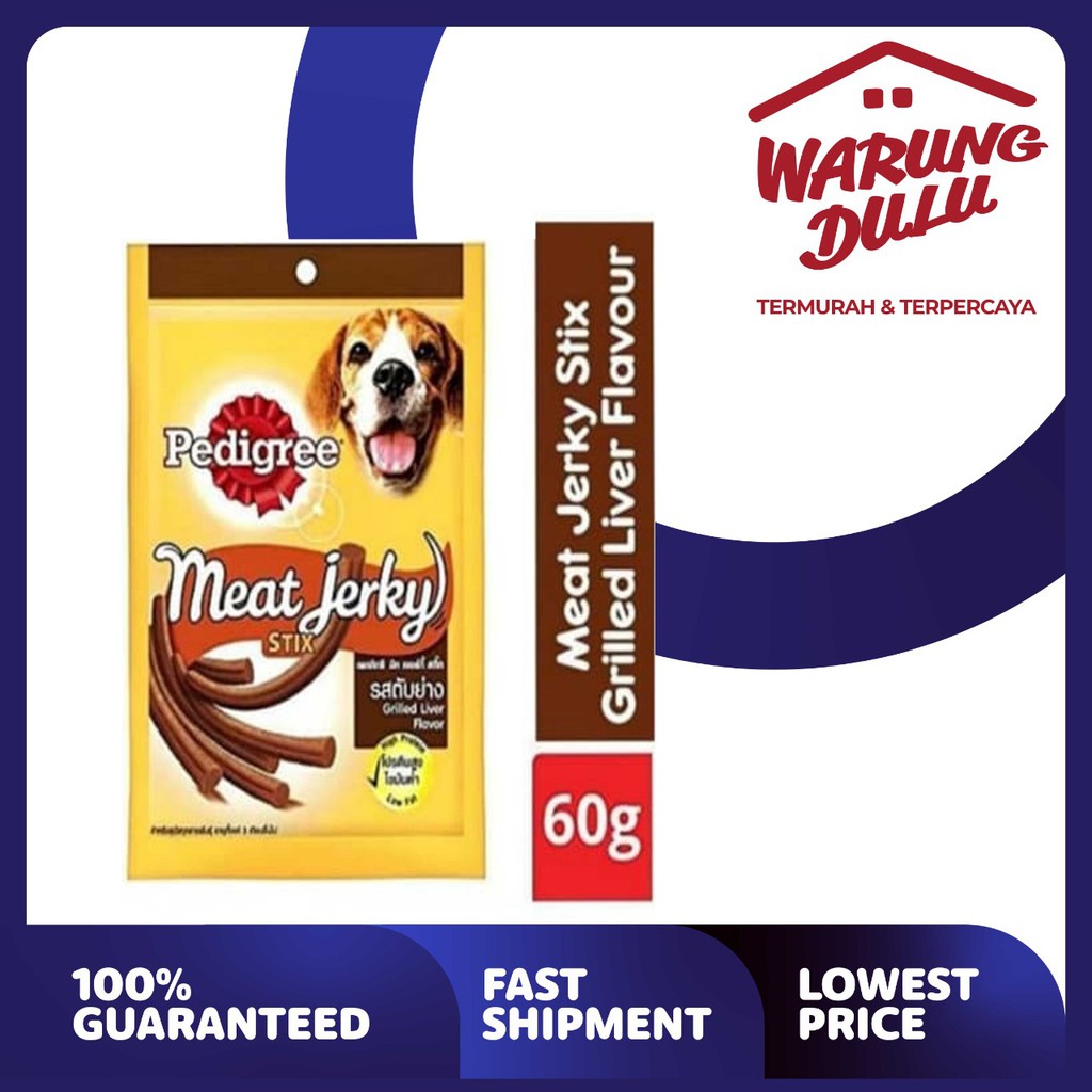 PEDIGREE MEAT JERKY STIX GRILLED LIVER 60GR