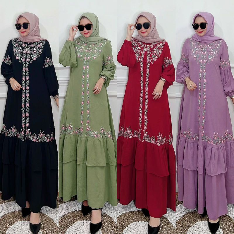 Gamis Maroko Bordir Art 1054