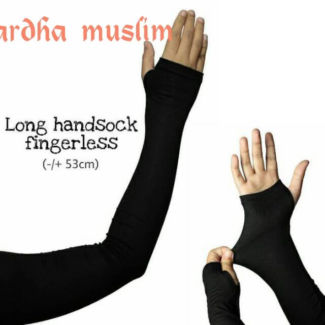 MANSET TANGAN JEMPOL II LONG HANDSOCK SPANDEK RAYON