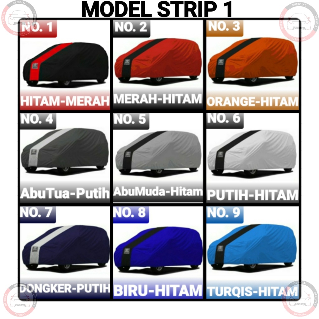 Cover Mobil Avanza Xenia Ertiga Xpander Mobilio Calya Sigra Brv Hrv Rush Terios All LIvina S,Cross Juke Outlander Vitara Eskudo Kijang Confero Esspas Carry Pic,up Taft gt fanther Luxio Grandmax Apv  dll-2