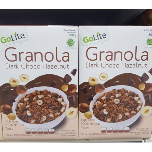

Go lite granola dark choco hazelnut 300gr
