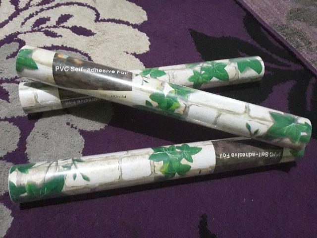 Wallpaper Sticker Dinding Murah 10m X 45cm  Keropi