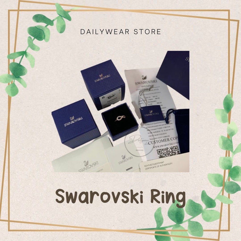 Swarovski Ring / Cincin Wanita / Perhiasan / Original 100% / Murah / Gratis Ongkir