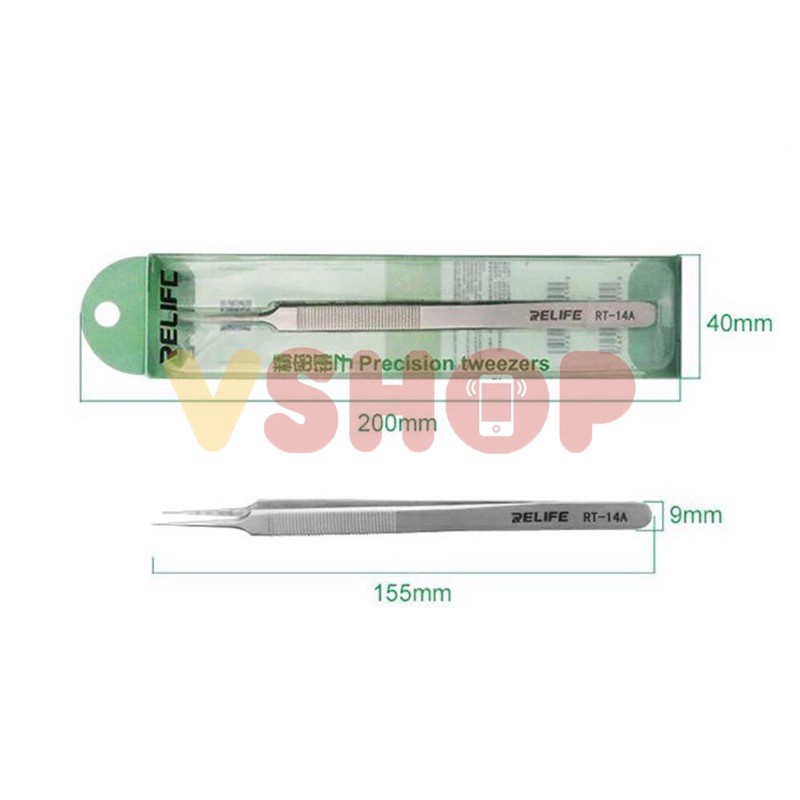 PINSET RELIFE - PRECISION TWEEZERS RT-14A RT-14SA