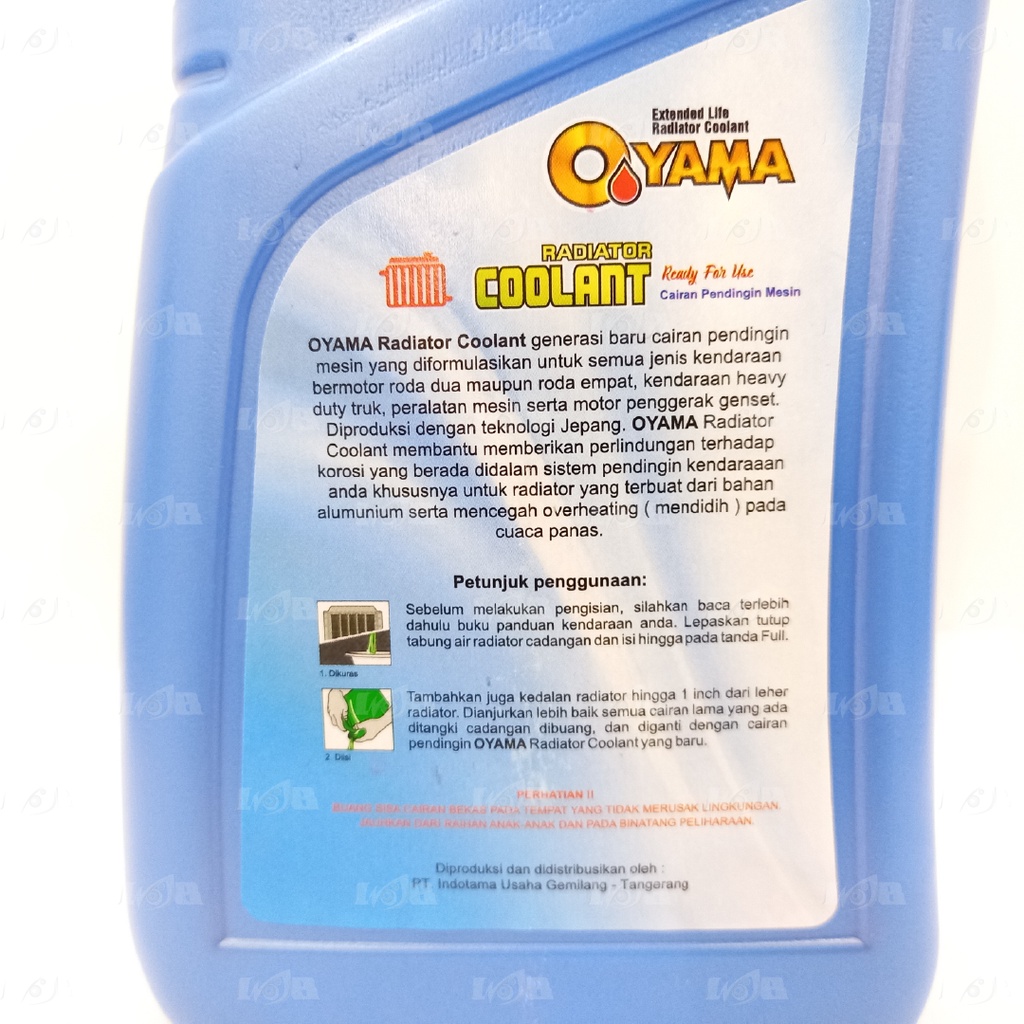 Air Radiator Coolant Mobil Mobil Universal 1 Liter Pendingin Oyama