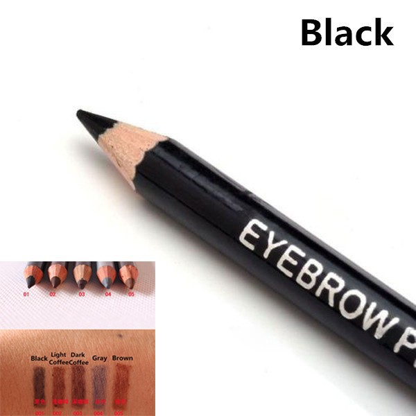 Pensil Alis Tahan Lama Kualitas Tinggi dengan Brush Eye Brow Pencil with Brush Waterproof Import