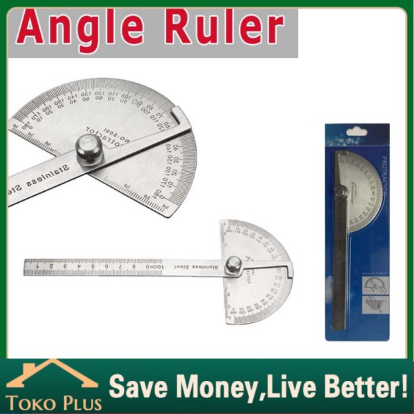 

Degree sudut Limited busur protractor pengukur Stainless Jual penggaris derajat