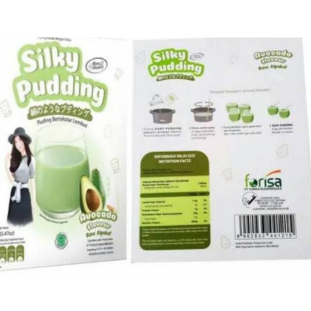 

Silky Pudding Avocado 155gr