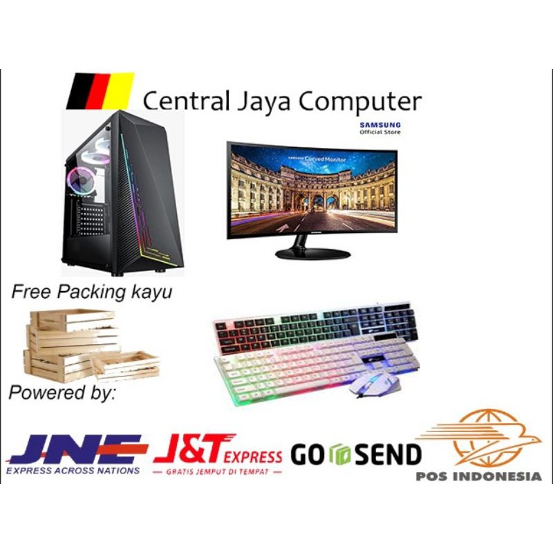 PC Rakitan Office i7 3770 | RAM 8GB | HDD - SSD | Monitor 19 Inch - Garansi 1 Tahun