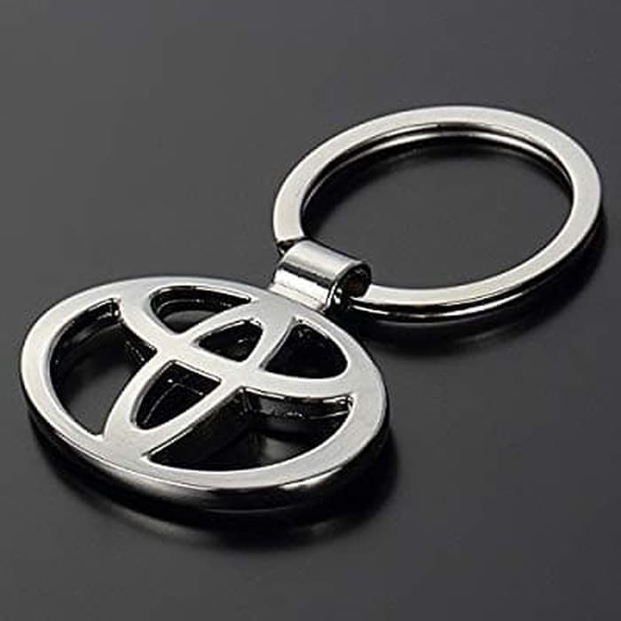 Gantungan Kunci Mobil Logo Stainless