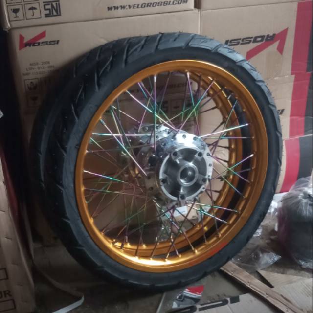 Pelek jari jari vixion old new full set ban