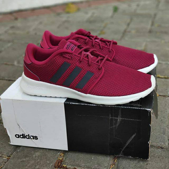 Sepatu Adidas Running Sport Inspired Cloudfoam QT Racer Women