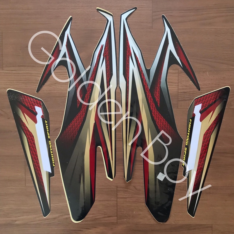 Striping Rx King 2005 cakar Sticker Rx King 2005 cakar Stiker Rx King 2005 cakar Yamaha Rx King 2005
