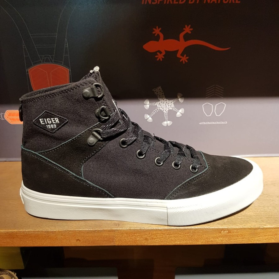 EIGER SEPATU STANLEY - BLACK