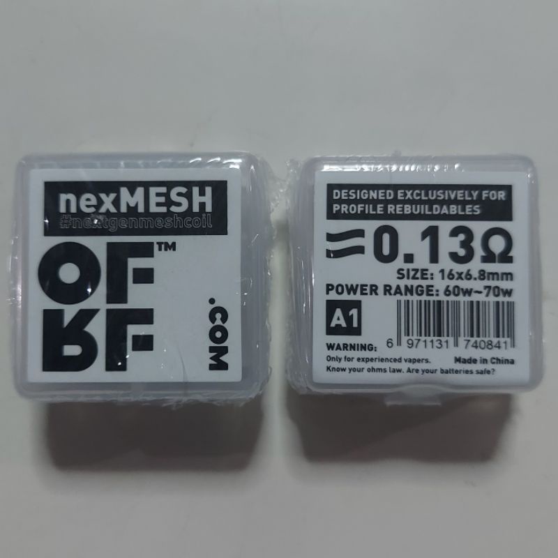 original 0.13 A1 nexmesh ofrf 1box