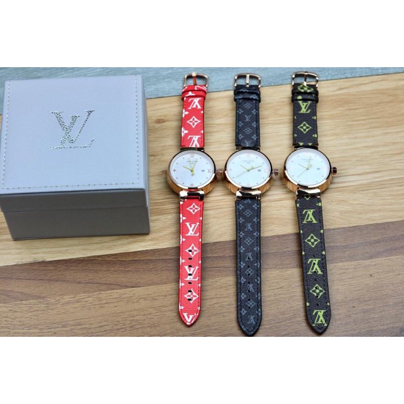 Fashion Jam Tangan Wanita Lv