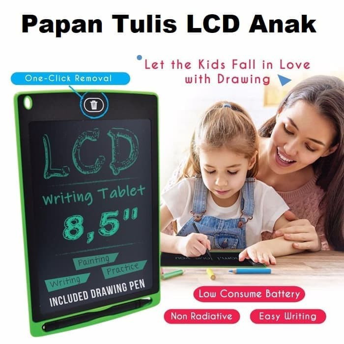 Papan Tulis LCD Drawing Writing Tablet Anak Board Tablet LCD Murah