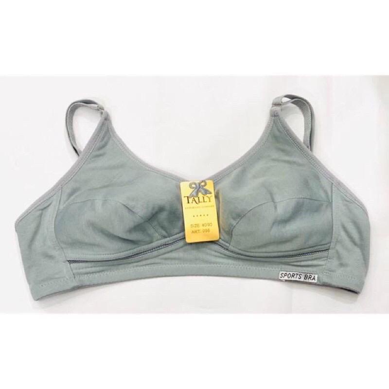 ARA98STORE - TALLY BH 056 / 050 SPORT BRA TANPA BUSA TANPA KAWAT - BH BRA HARIAN TALLY - BH SPORT TALLY KATUN - BH SPORT POLOS NON KAWAT NON  BUSA - BH SPORT TALLY - BH NYAMAN DI PAKAI KATUN - BH KATUN TALLY