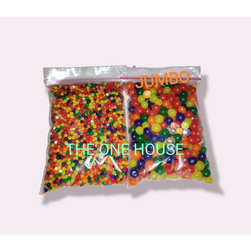 WATER BEADS JUMBO / Hydrogel / Media Tanam Orbeez  hidrogel Rendeman 100Gr