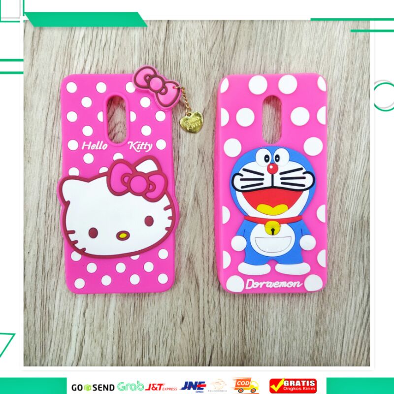 SoftCase Silikon Karakter 3D Xiaomi Redmi 5/ 6/ 6 Pro/ 6A/ Mi A2 Lite Casing Karakter Lucu