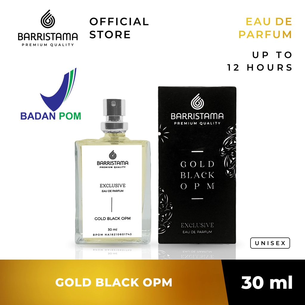 [PROMO FREE EMAS]-Barristama Gold Parfume - Inspired by EDT Garuda Indonesia - BPOM - Parfume Unisex Best Seller No. 1 Parfum Pria dan Wanita