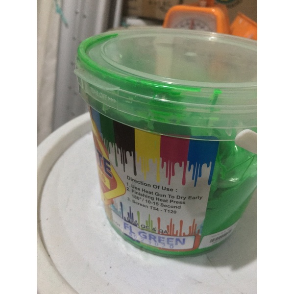 

TINTA SABLON PLASTISOL UNIMATE AS FL GREEN 1KG