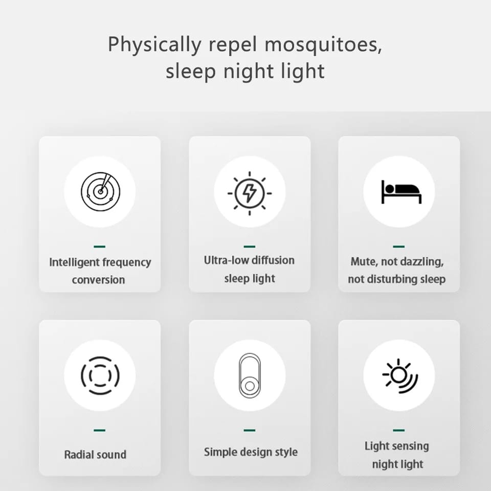 laristerus79 AMPU ANTI NYAMUK MINI Ultrasonic Mosquito repellent light elektronik mosquiti killer   lampu hias L005