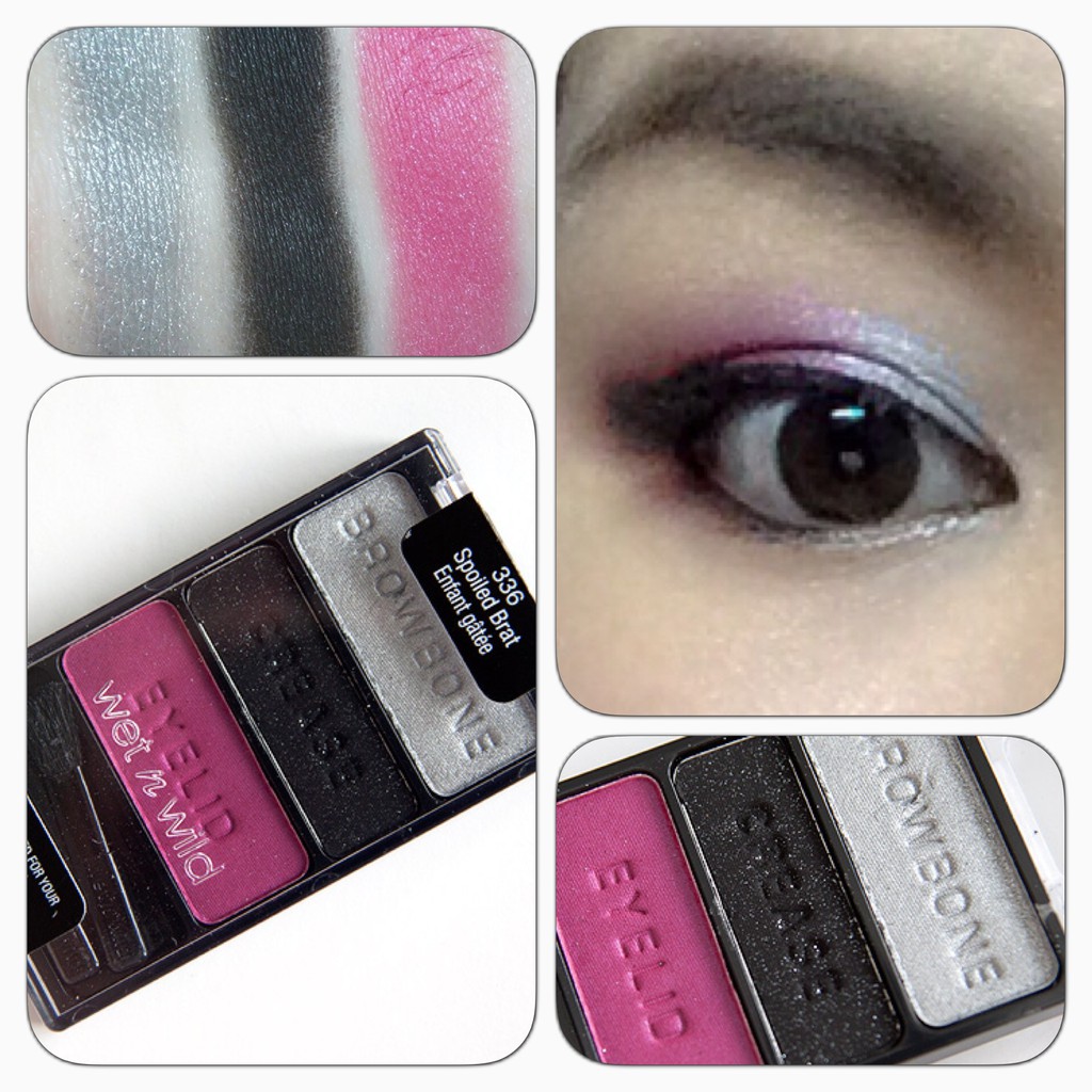 Wet n Wild Color Icon Eyeshadow Trio Spoled Brat