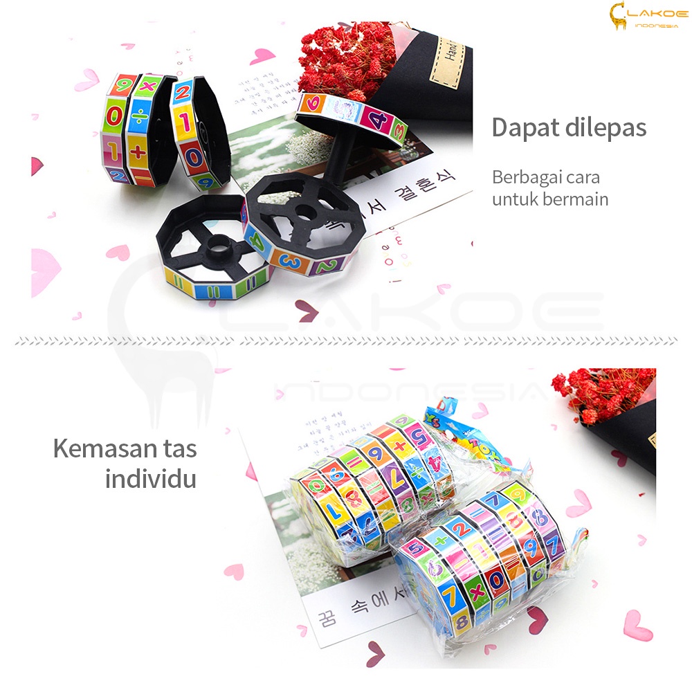 Mainan Edukasi Anak Rubik Kubus digital