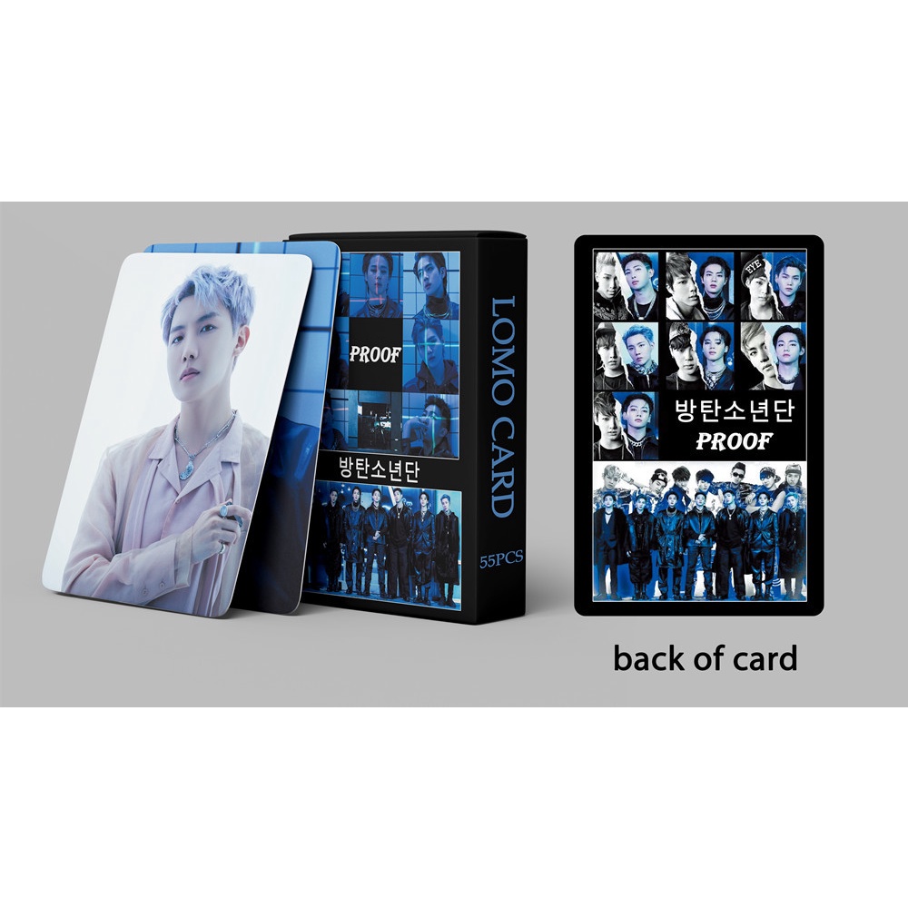 55pcs Kartu Lomo Foto KPOP BTS Untuk Koleksi