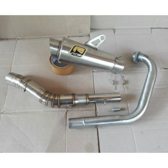 Knalpot Rcb Vixion Satria fu sonic r15 dll