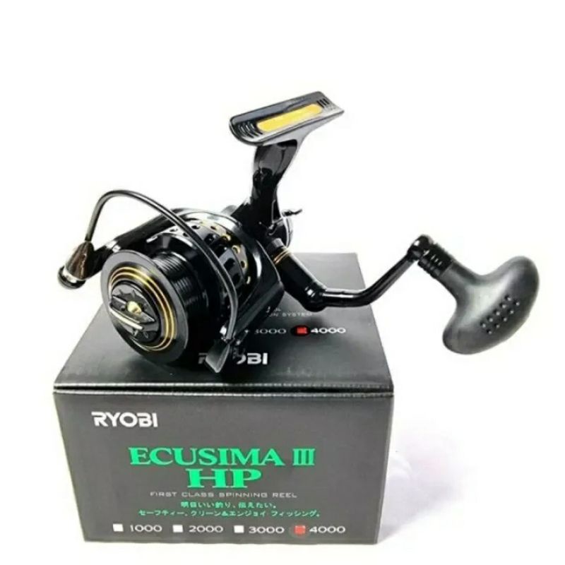 Ryobi Ecusima III Hp 4000 Reel/Ril Pancing Power Drag 5kg