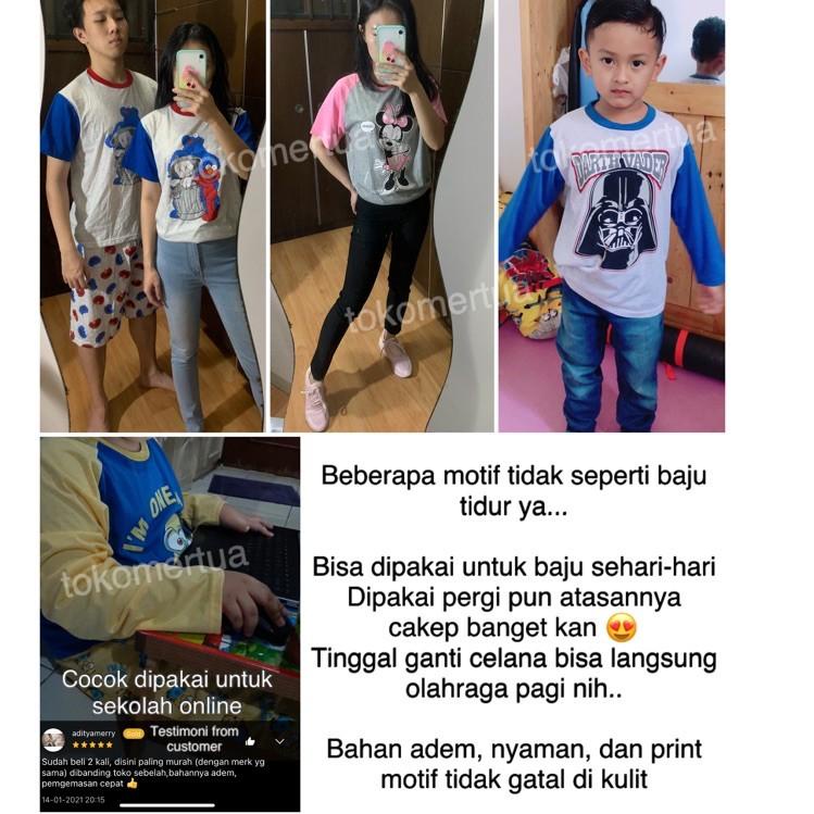 ✽ Baju Tidur Anak Gina Secret Pendek2 ֍