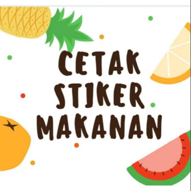 

CETAK LABEL / STICKER MAKANAN /MINUMAN ANTI AIR