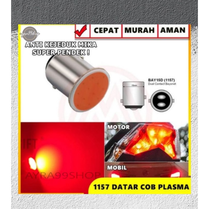 Lampu Rem Brake LED Motor 1157 Bay15D Dual Contact Bayonet
