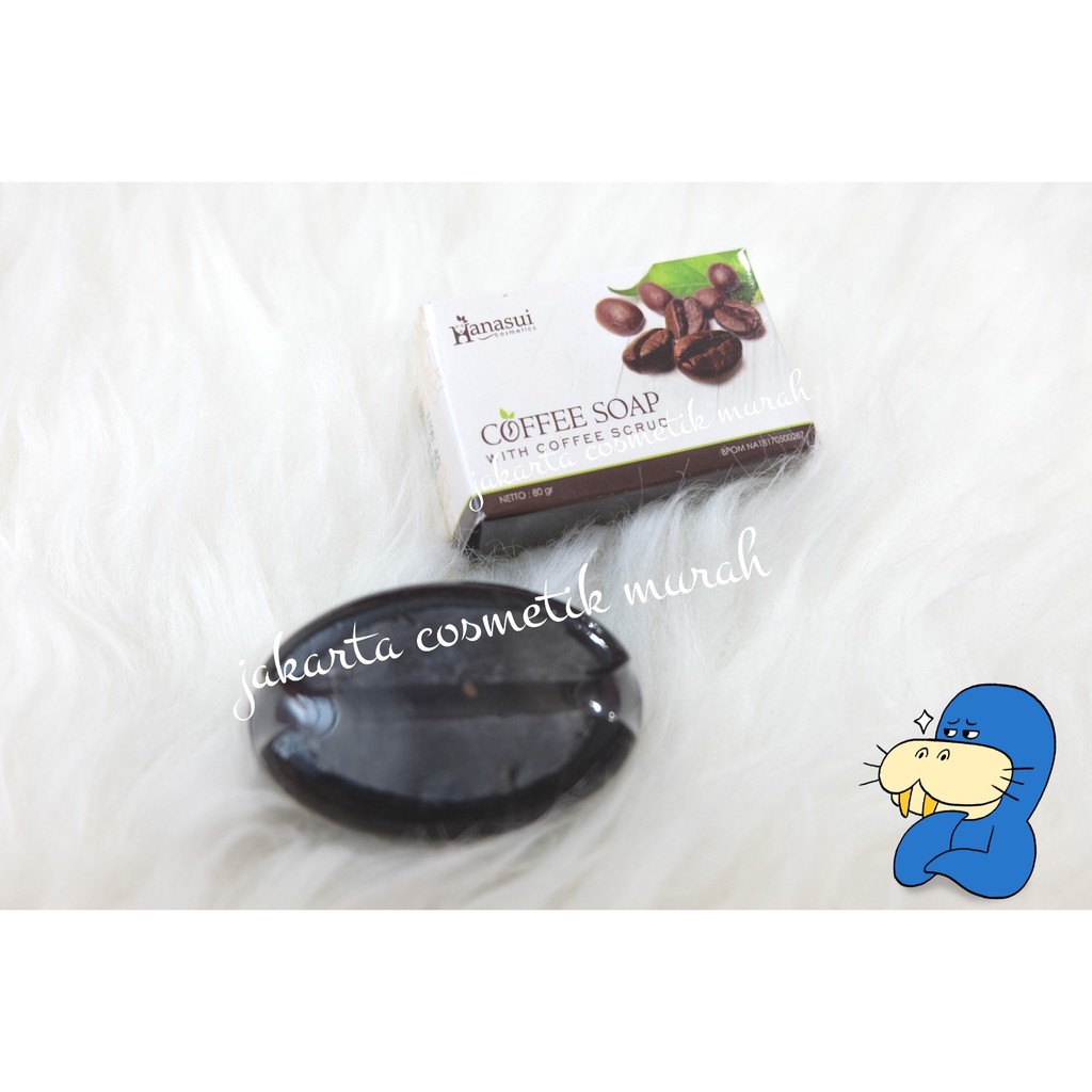 PRODUK LARIS COFFEE SOAP HANASUI BPOM SABUN KOPI HANASUI HANASUI COFFEE SOAP TERLARIS