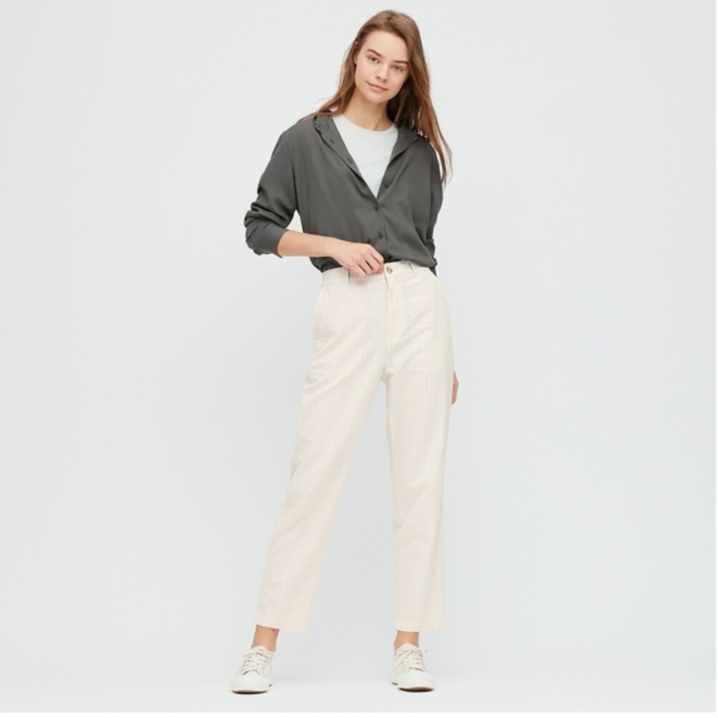 WOMEN CELANA EZY TUCK ANKLE UNIQLO