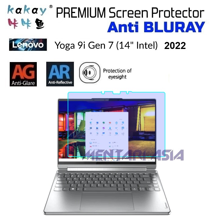 Screen Protector Lenovo YOGA 9i-14 Gen-7 2022 - KAKAY ANTI BLURAY