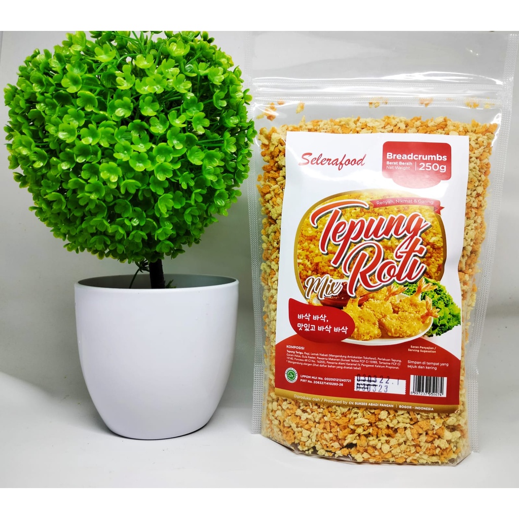

[MAREM] TEPUNG ROTI MIX MERK SELERAFOOD 250 GR