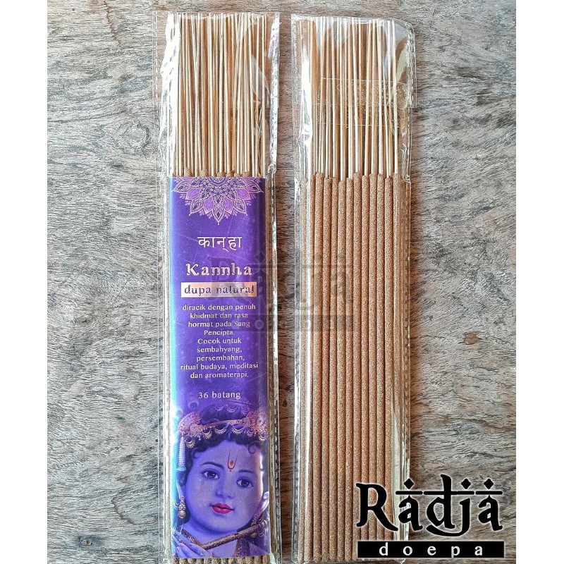 Dupa Hio Ritual KANNHA 1 jam 36 batang Natural Wangi Herbal Susu