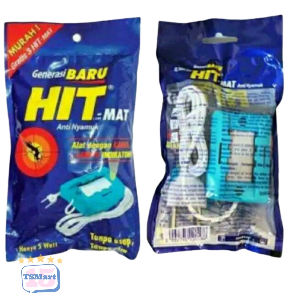 Hit Mat Elektrik Alat Pengusir Nyamuk Ekonomis dengan Lampu Indikator
