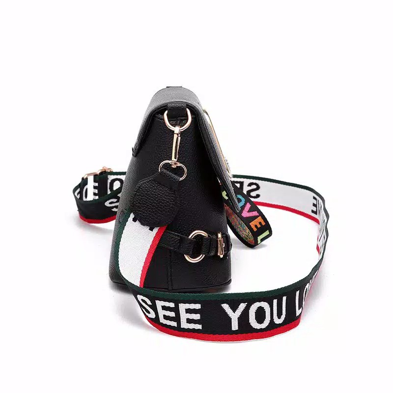 [COD] LB - Koleksi baru tas selempang wanita fashion stylish masa kini 146