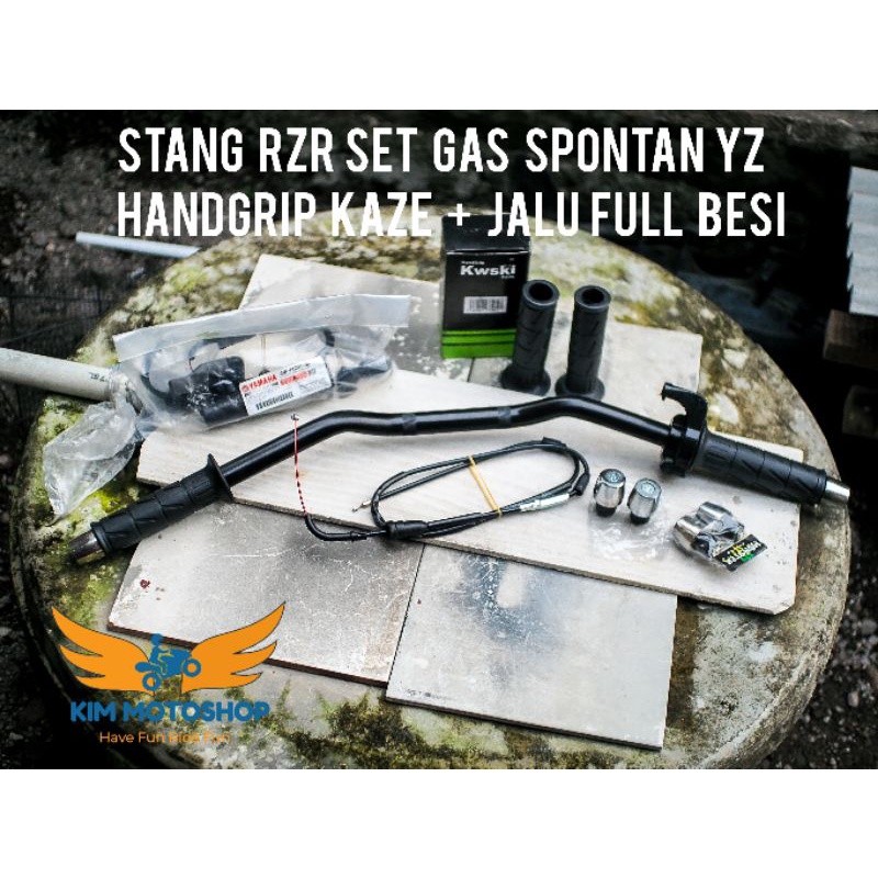 KIM - Paket Lengkap Stang RZR Herex Roadrace Stang balap pnp CB150R Vixion CB GL Tiger Megapro